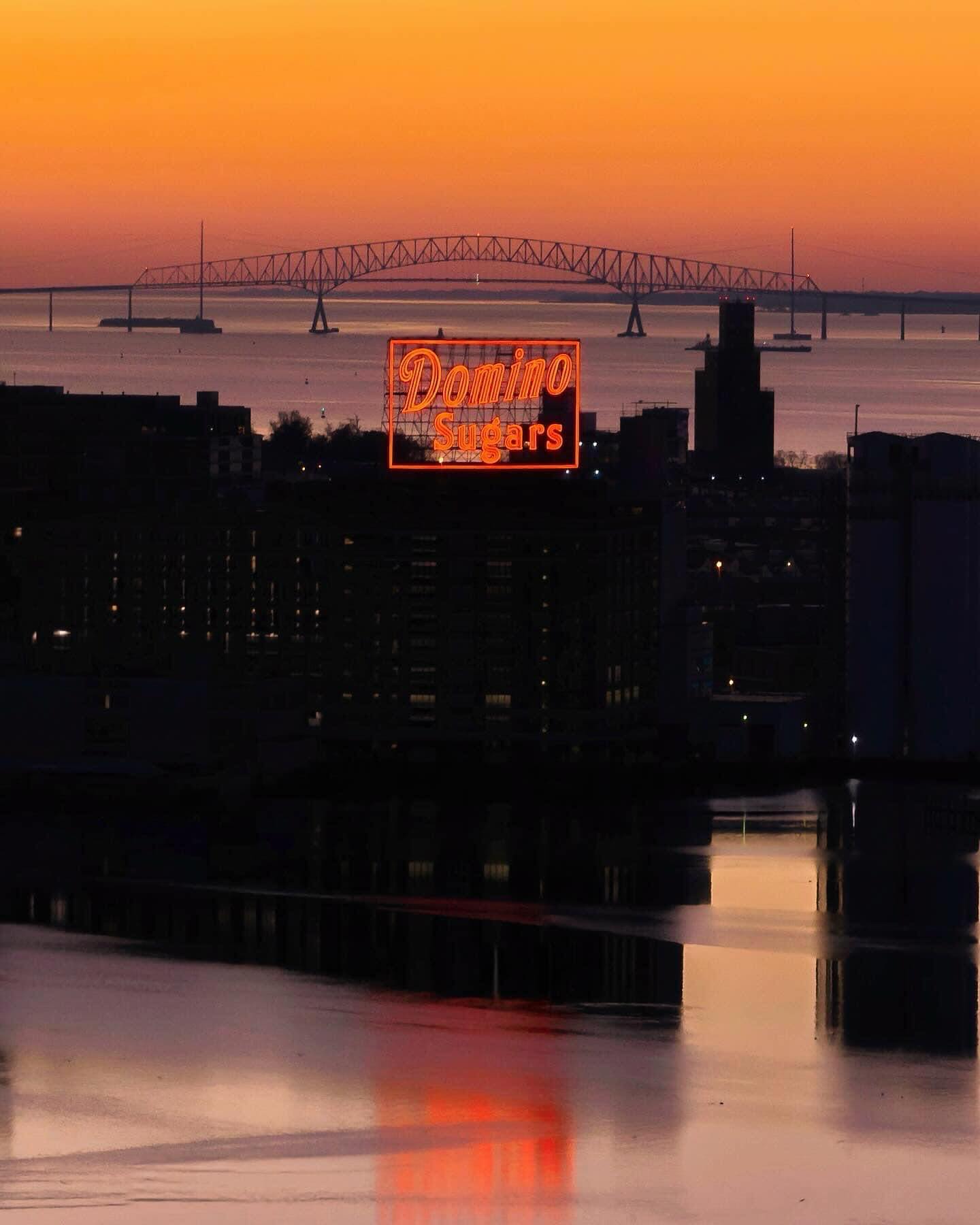 photo of key bridge at sunset. the BMI is working to preserve the legacy of the workers. conversation about labor and innovation in december